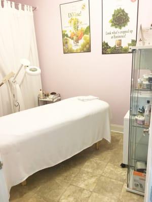 Organic Facial & Waxing Room