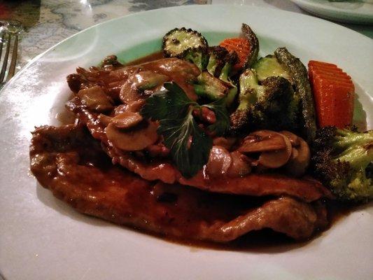 Veal marsala