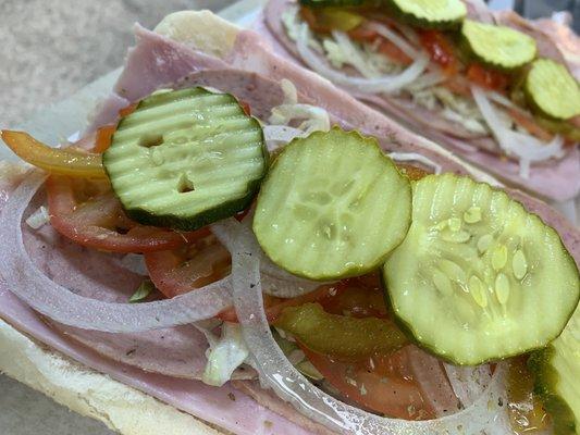 Cold cuts sub