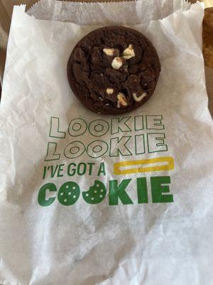 Double Chocolate cookie