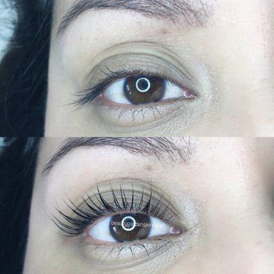 Keratin lash lift by Audrey