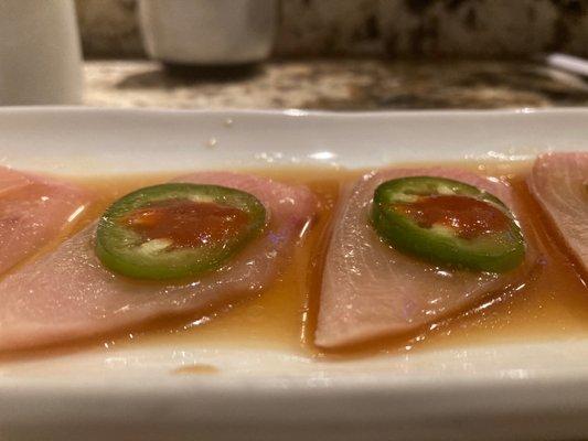 Yellowtail jalapeño