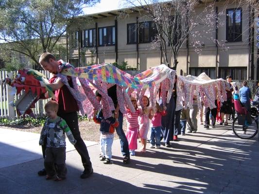 the annual Lunar New Year parade