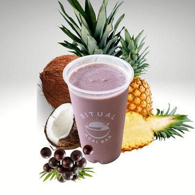 Açai + Pineapple Coconut Smoothie