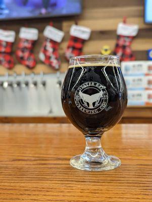 Bourbon barrel aged imperial stout