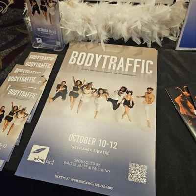 10/6/2024 - White Bird presents Bodytraffic from NY in the Newmark Theater