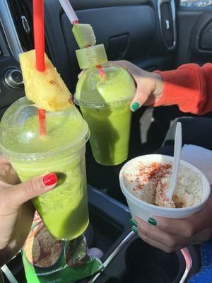 Green Juices #1 and #9