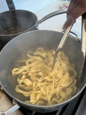 Handmade pasta