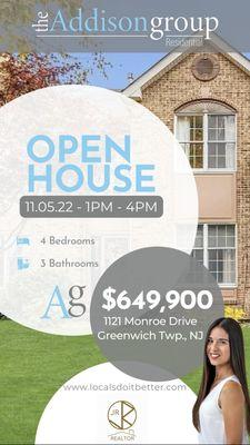 THE ADDISON GROUP OPEN HOUSE