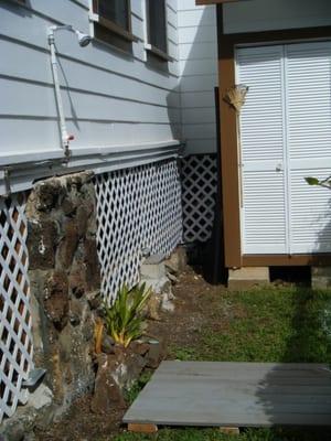 outdoor shower