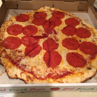 Pepperoni pizza