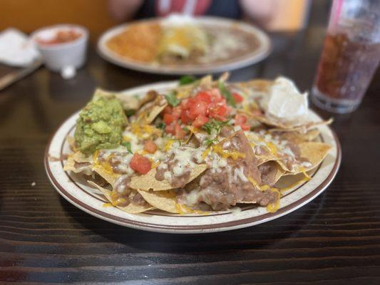 Yummy nachos!!!!!!! Food was so fresh