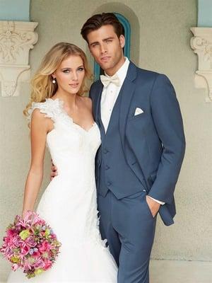 Allure Slate Blue Tuxedo