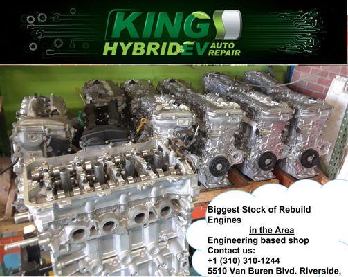 Rebuild Engines
CT200H , Prius, Camry Hybrid, Ford Cmax, Fusion, Toyota Hybrid, Kia , Lexus , Hyundai Hybrid ,  Transmission