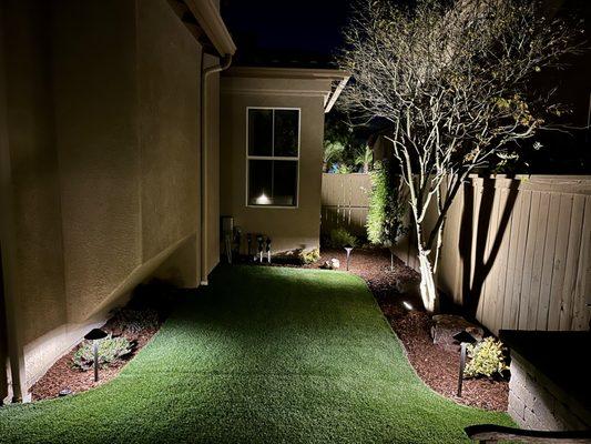 Turf and landscape lights