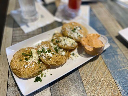 Fried Green Tomatoes strawberry Hennessy margarita