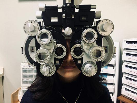 Eye exams offered here!