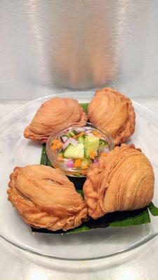 Curry puffs- beautiful AND delicious!