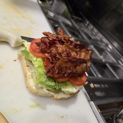 Open faced BLT!