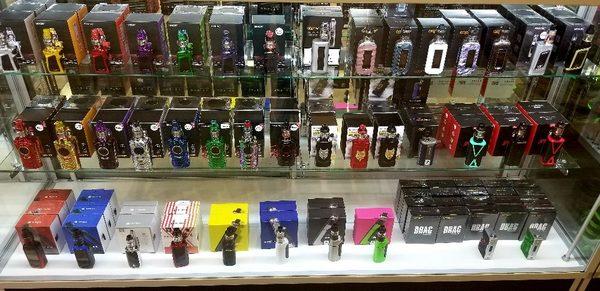 We carry huge selections of vapes