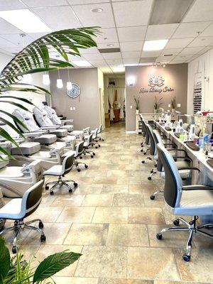 Inside Lotus Beauty Salon in San Ramon, CA 94583