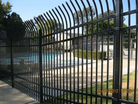 Iron is one of our most popular Orange County fence options because it can be designed to meet nearly any fencing need.