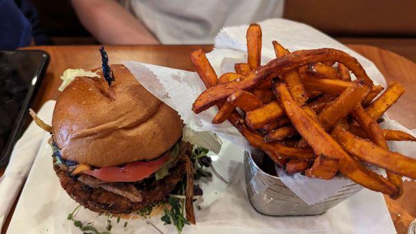 Veggie burger!!