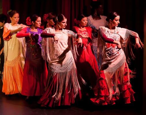 Virginia Iglesias' Flamenco Academy of Dance.San Francisco.2013