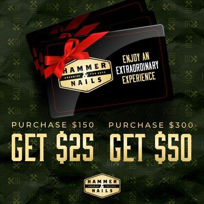 Holiday Gift card promo