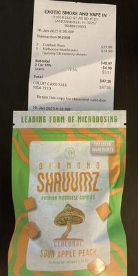 CDC recalled gummies sold at half off and rang up as "custom item"