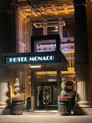 Hotel entrance