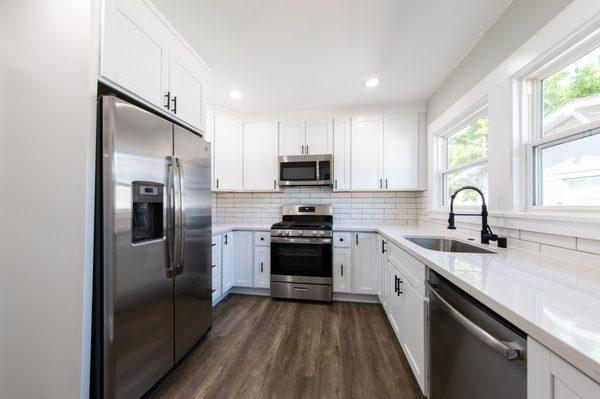 Kitchen renovation on a house we purchased.