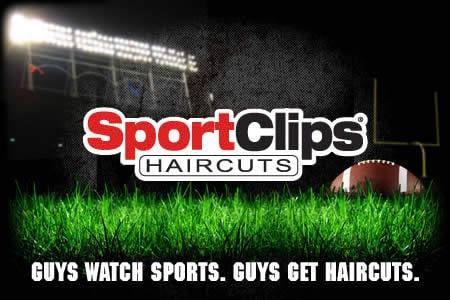 Guys Watch Sports. Guys Get Haircuts.