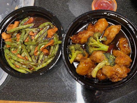 Chicken with String Beans General Tso's Chicken