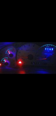 Center and left dash - only 3 lights working