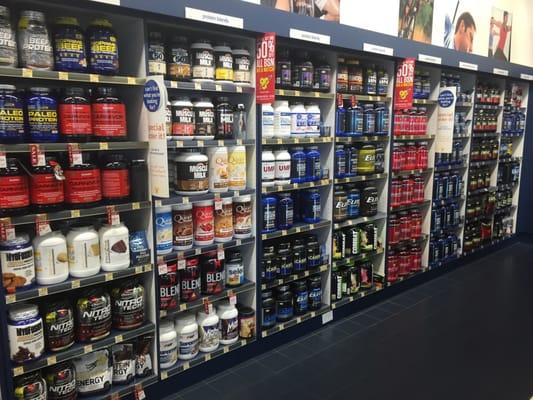 Wall O Gainz. Protein on Protein on Protein