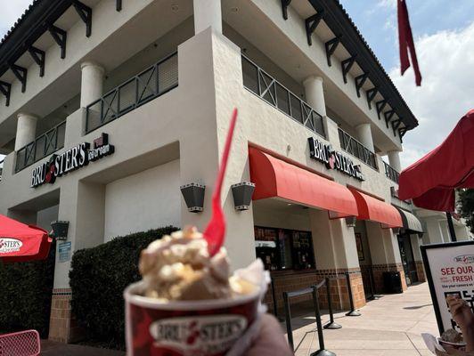 Apple pie deep dish ice cream!