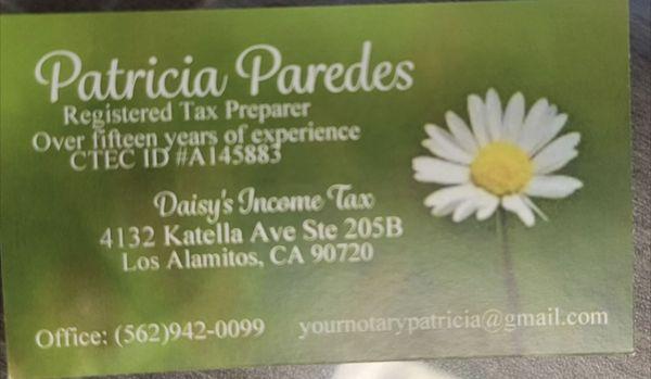 Daisy's Income Tax Service