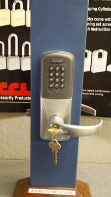 we install any kinds of keyless entry locks.