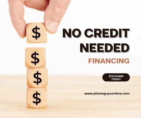 No Credit Needed Financing