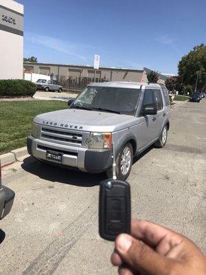 06 Range Rover key made available