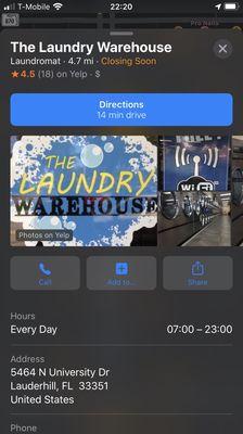 The Laundry Warehouse