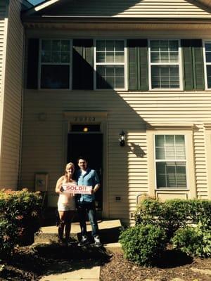 Happy First Time Home Buyers!!  Another home SOLD in Montgomery County, MD.