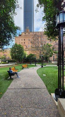 Maguire Gardens in downtown Los Angeles.