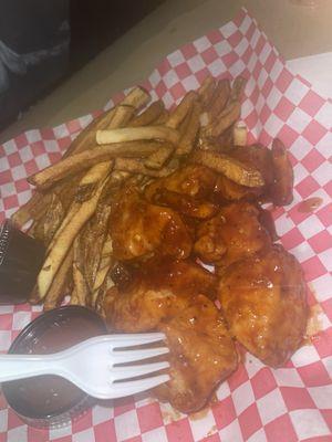 Henny BBQ Boneless Wings