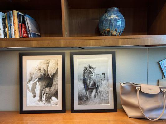 My two framed photos.