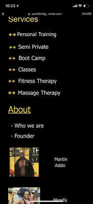 Services we offer! Make your appointment now!!!