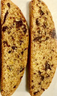 Mamma Bella's Biscotti -Chocolate Orange