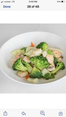 Shrimp with Broccoli