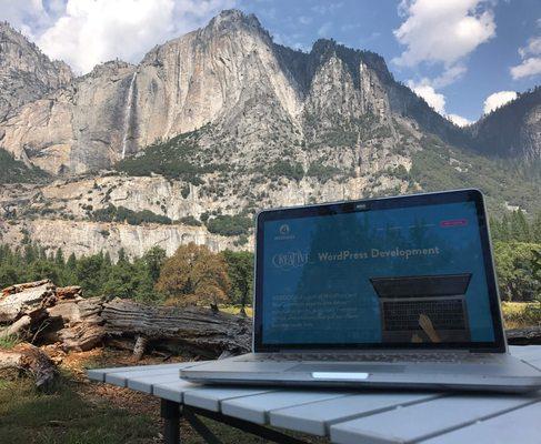 Working from Yosemite Valley